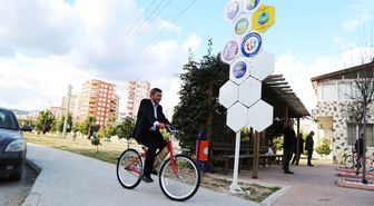 Mezitli'de Muhtarlar Tüm İşlerinde Bisikleti Kullanacak