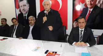 AK Parti Kahta Teşkilatında Cumhurbaşkanının Gelişi ile İlgili Toplantı