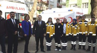 Alaşehir'de 112 Acil Servis İstasyonu Açıldı