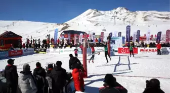 Türkiye Kar Voleybolu ile İlk Kez Erciyes'te Tanıştı