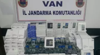 Van'da Kaçak Cep Telefonu Operasyonu