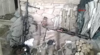 Bingöl'de PKK Cephaneliği Bulundu