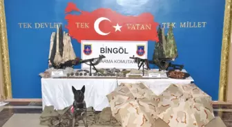 Bingöl'de PKK'nın Silah Deposu Çökertildi