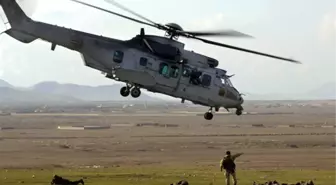 Afganistan'da Askeri Helikopter Acil İniş Yaptı