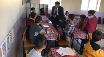 Nusaybin Milli Eğitim Müdürü Çetin Köy Okullarını Ziyaret Etti
