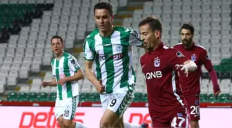 Trabzonspor, Atiker Konyaspor'la 1-1 Berabere Kaldı