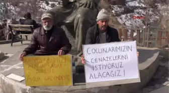 Tunceli Öldürülen Dhkpc'li Oğlunun Cesedi Göçükte Kaldı Diye Açlık Grevi Başlattı