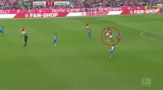 Arjen Robben, Hamburg Karşısında Topuğuyla Yılın Asistini Yaptı