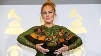 59. Grammy Ödülleri'nin Yıldızı Adele