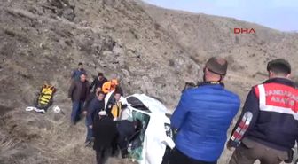 Aksaray Ürücü Otomobiliyle, 200 Metrelik Uçuruma Yuvarlandı
