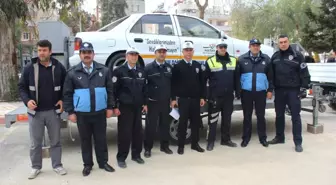 Samandağ'da Trafik Güvenliği Çalışması