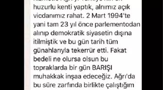 Ağrı Belediye Başkanı Dbp'li Sırrı Sakık Görevden Alındı (2)