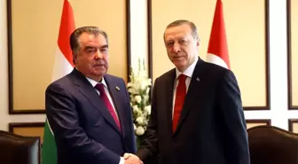 Cumhurbaşkanı Erdoğan, Rahman ile Görüştü