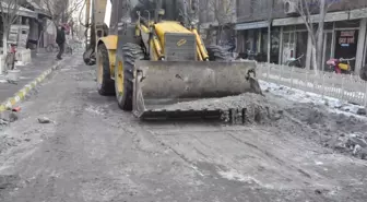 Iğdır Belediyesi Kar Temizleme Çalışması