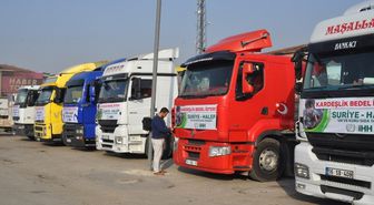 İnegöl'den Suriye'ye 6 Tır Yardım