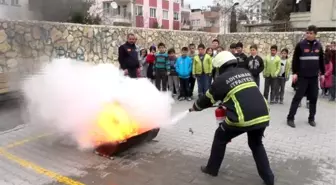 Çayıralan'da Yangın Tatbikatı Yaptı