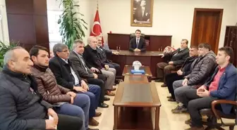 Kaymakama Nezaket Ziyareti