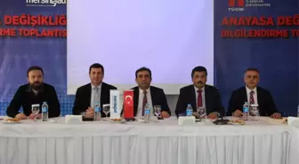 Mersin Giad'dan 'Anayasa Değişikliği Bilgilendirme Toplantısı'