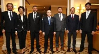 Tosfed Yönetimi Bakan Kılıç'ı Ziyaret Etti