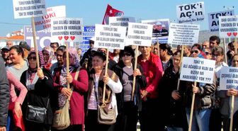 Çeşme'deki TOKİ Hak Sahiplerinden Fiyat Tepkisi