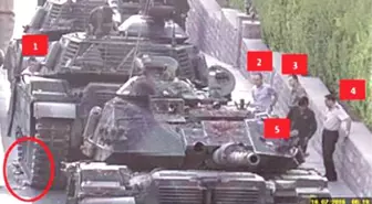 15 Temmuz'un Genelkurmay Görüntülerini Tankla Ezmişler