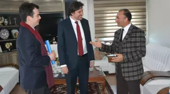 Başkan Köksoy'a Akademisyenler ve İhh'dan Ziyaret