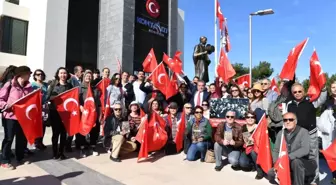 Atatürk'ün Antalya'ya Gelişinin 87. Yıl Dönümü Kutlandı