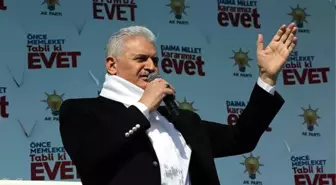 Başbakan Yıldırım'ın Kırşehir Mitingi