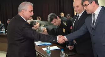 Manisa'da Kolluk Birimlerinden Değerlendirme Toplantısı