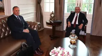 Başbakan Yıldırım, Mgk Genel Sekreteri Hacımüftüoğlu'nu Kabul Etti