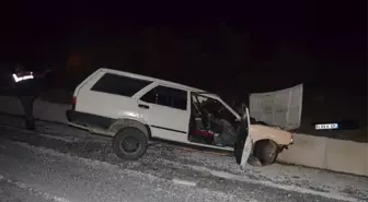 Kula'da Trafik Kazası: 1 Ölü, 4 Yaralı