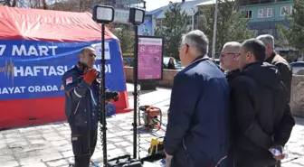 Tunceli'de Deprem Bilinci Oluşturuluyor