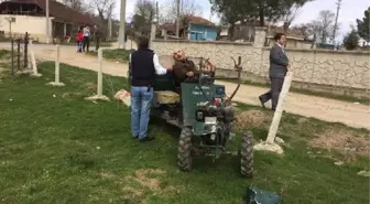 Çarptığı Teller Boğazına Geçti