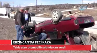 Erzincan'da Feci Kaza