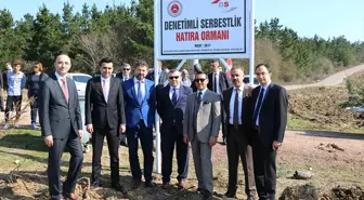 Hükümlüler, 'Denetim Serbestlik Hatıra Ormanı' Oluşturuyor