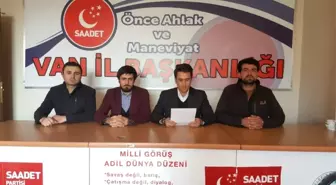 Saadet Partisi'nden Duman Grubu'nun Vereceği Konsere Tepki