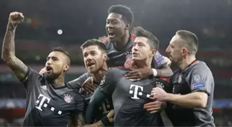 Şampiyonlar Ligi'nde Bayern Münih, Arsenal'i 5-1 Yendi