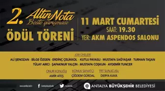 Altın Nota Beste Yarışması'nda Ödül Heyecanı