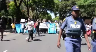 Güney Afrika'da Yabancılara Yönelik Saldırılar Protesto Edildi