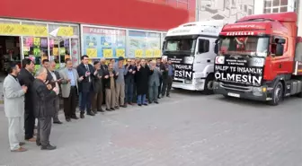 Halep'e İki Tır Yardım Malzemesi Daha Gönderildi