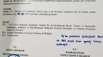 Kızılcahamam Kentsel Dönüşüm Projesi İçin İmzalar Atıldı