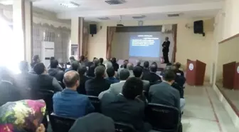 Milli Eğitim Personellerine Yangın Semineri Verildi