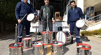 Muratpaşa Belediyesi'nden Bando Müzik Aletleri Yardımı