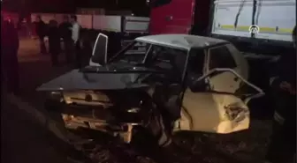 Trafik Kazası: 1 Ölü