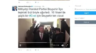 Ak Partili Babaoğlu'nu, MHP'liler 'Bozkurt' Selamı ile Karşıladı