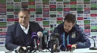 Aytemiz Alanyaspor-Fenerbahçe Maçının Ardından - Advocaat - Antalya