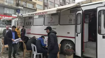 Kızılaya Kan Bağışında Yoğun İlgi