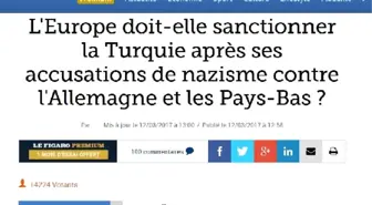 Le Figaro'dan, 'Nazi Benzetmesi Cezalandırılmalı Mı?' Anketi