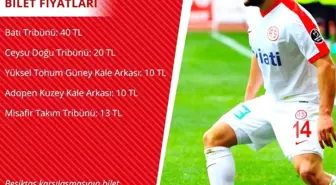 Antalyaspor'da Beşiktaş Maçı Biletleri Satışa Çıktı