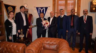 Başkanr Yağcı'ya Ziyaretler